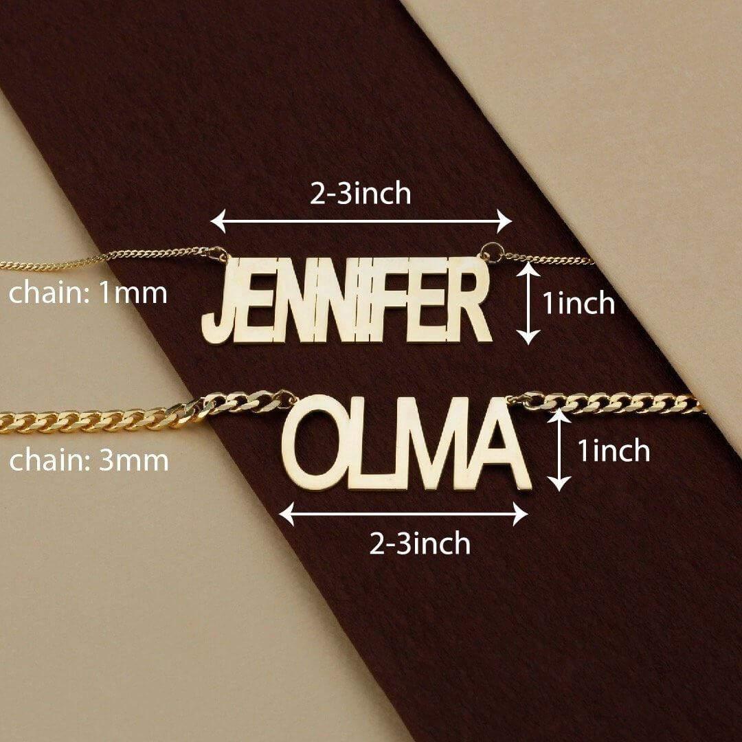 Large Name Necklace - Image 6