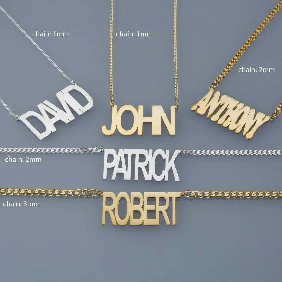 Large Name Necklace - Image 7