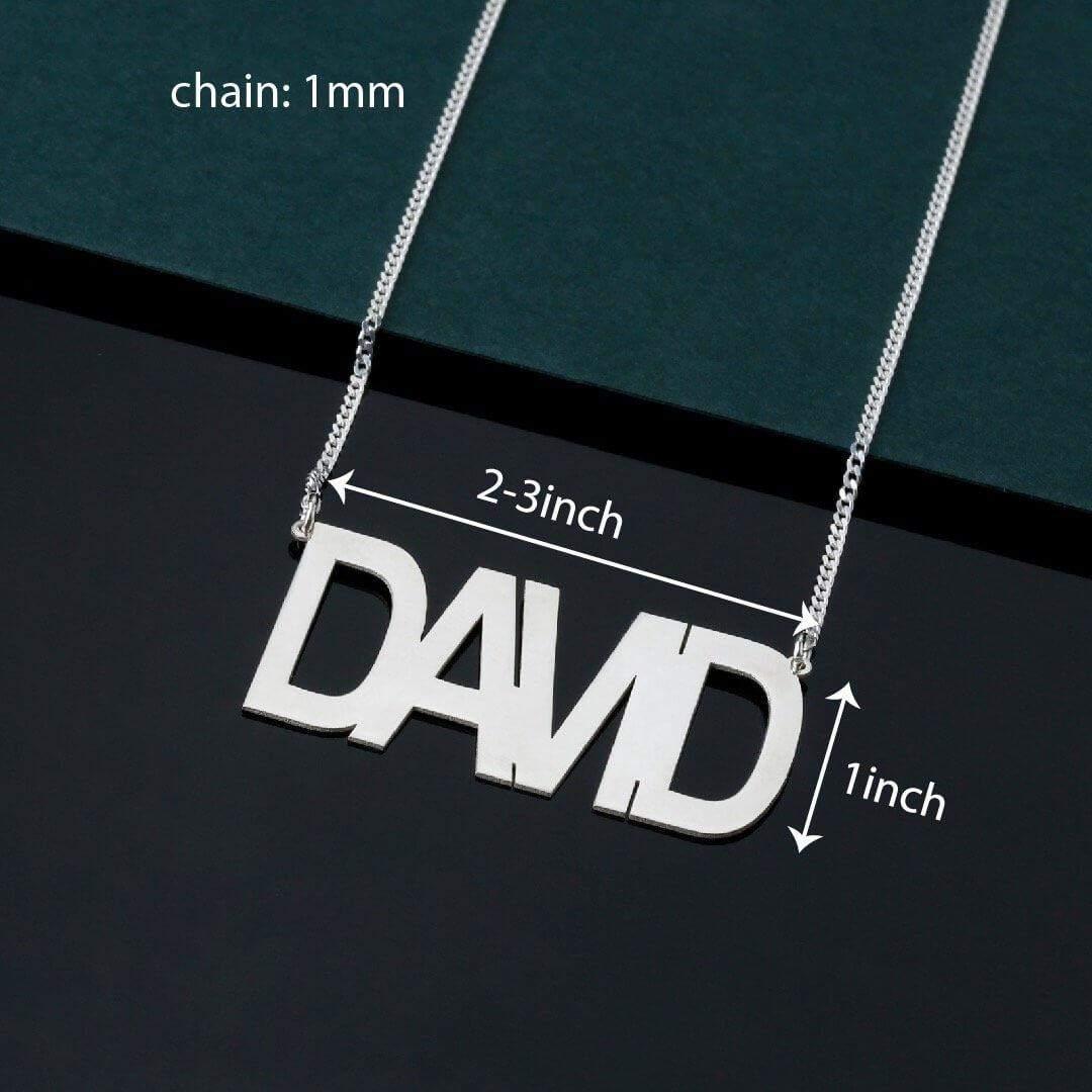 Large Name Necklace - Image 8