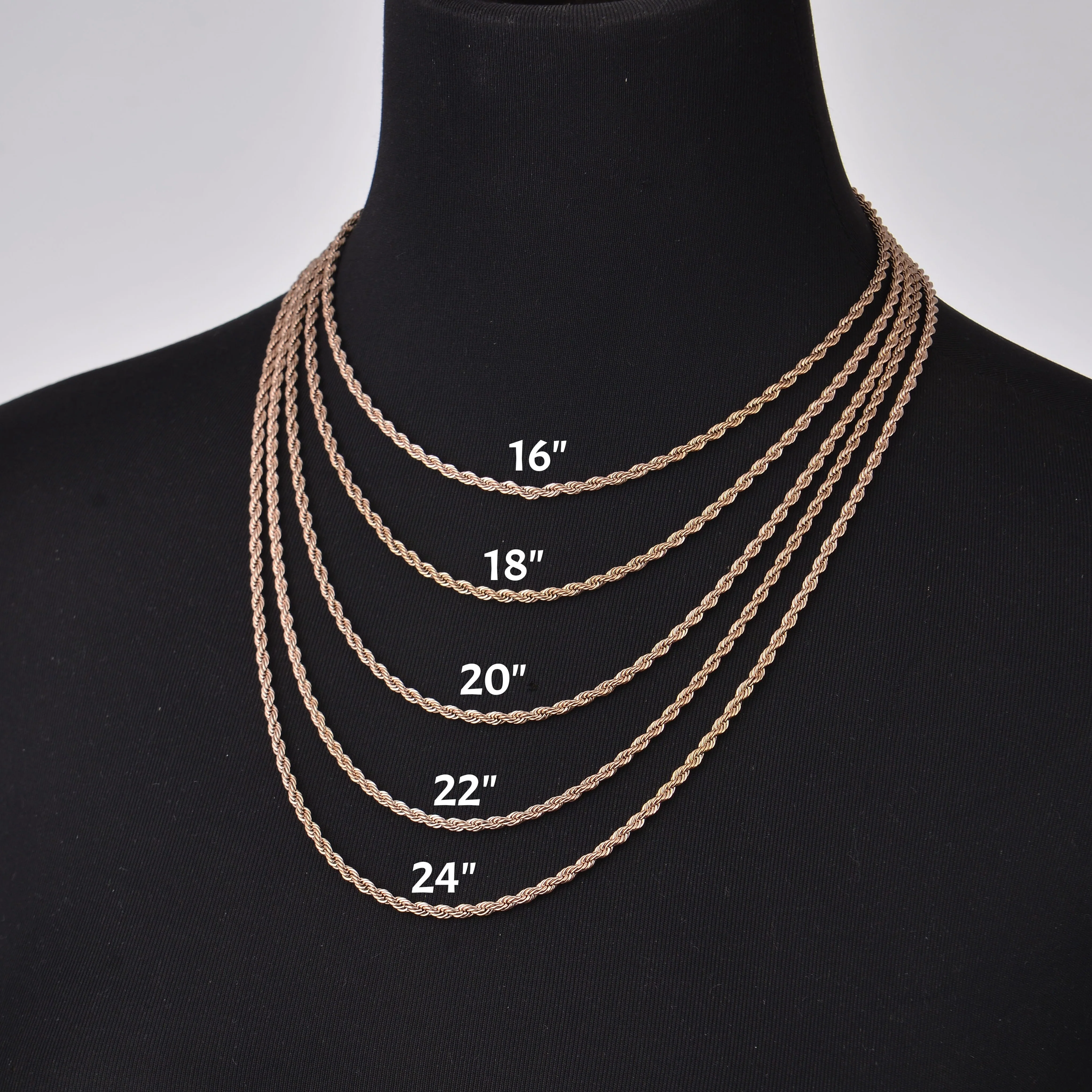 Cuban & Rope Necklace - Image 6