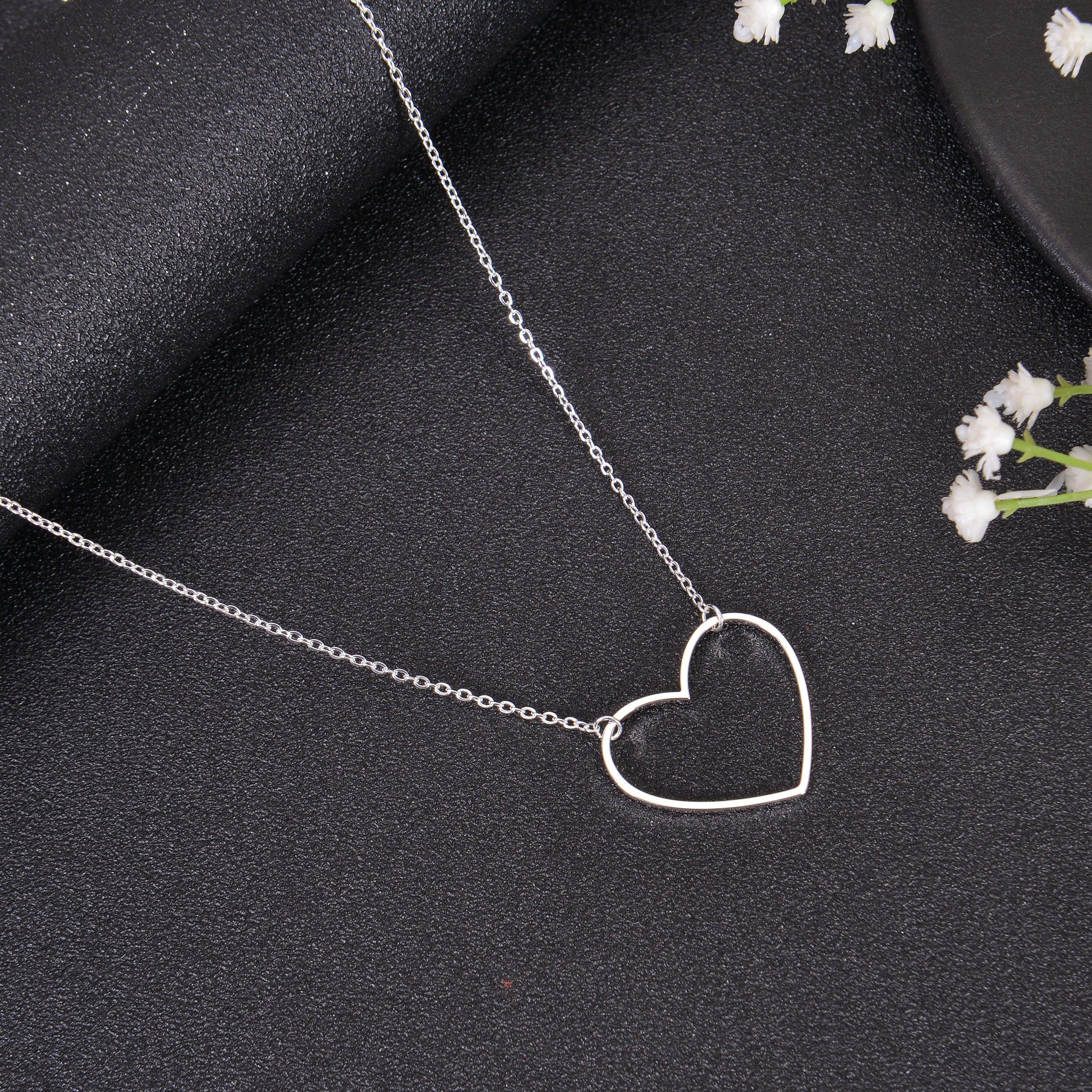 Simple Love Heart Necklace - Image 6