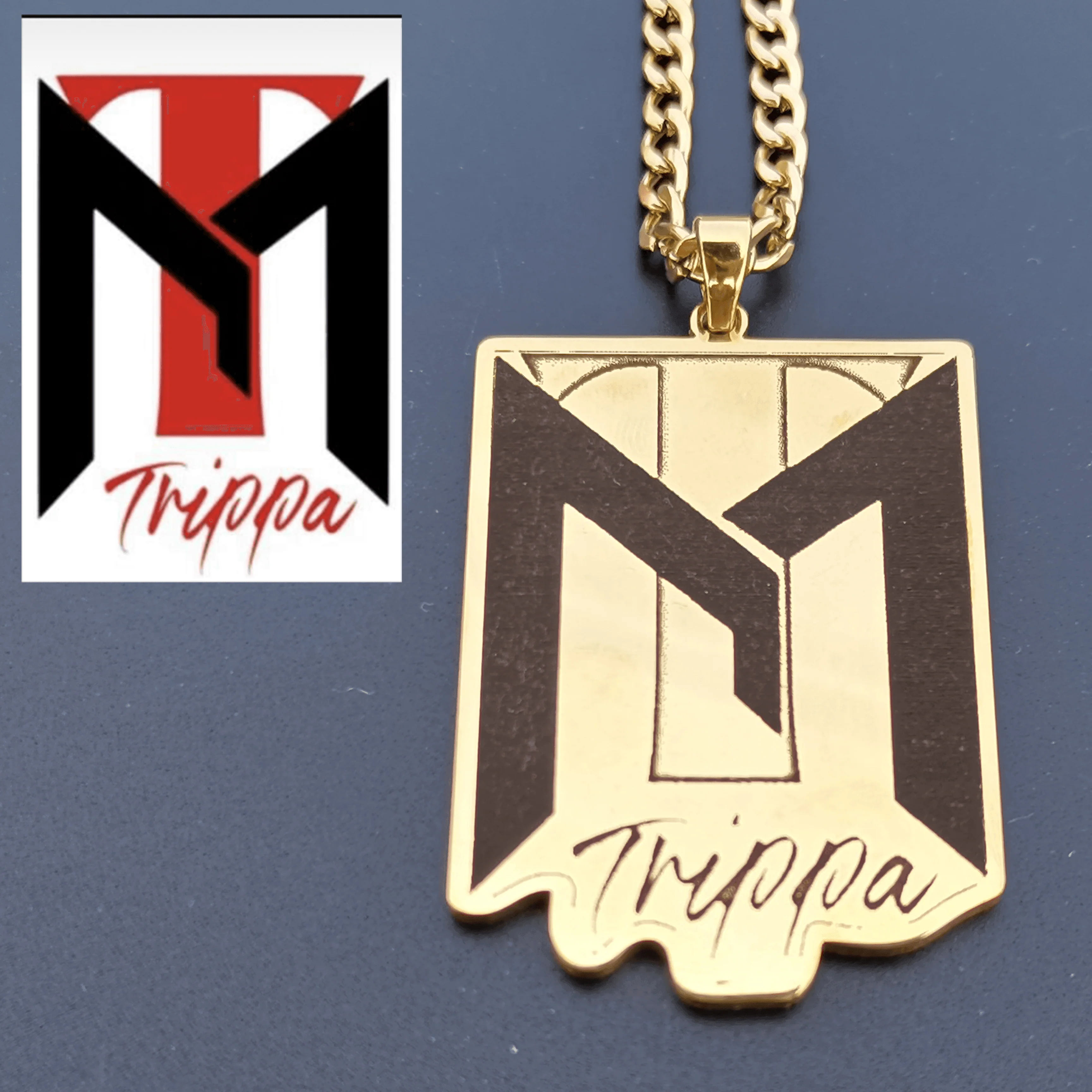 Custom Logo Engraved Photo Pendant Necklace - Image 14