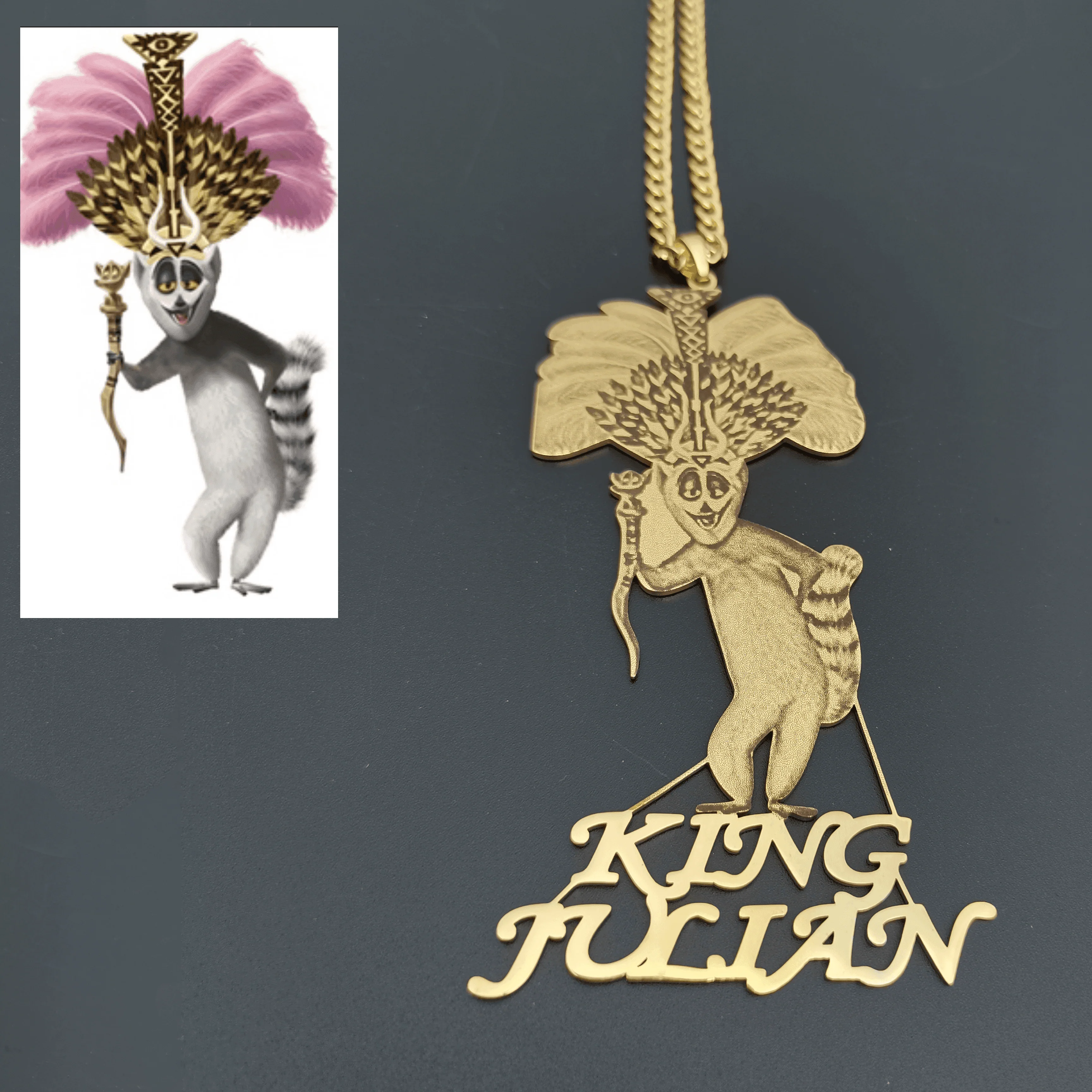 Custom Logo Engraved Photo Pendant Necklace - Image 17