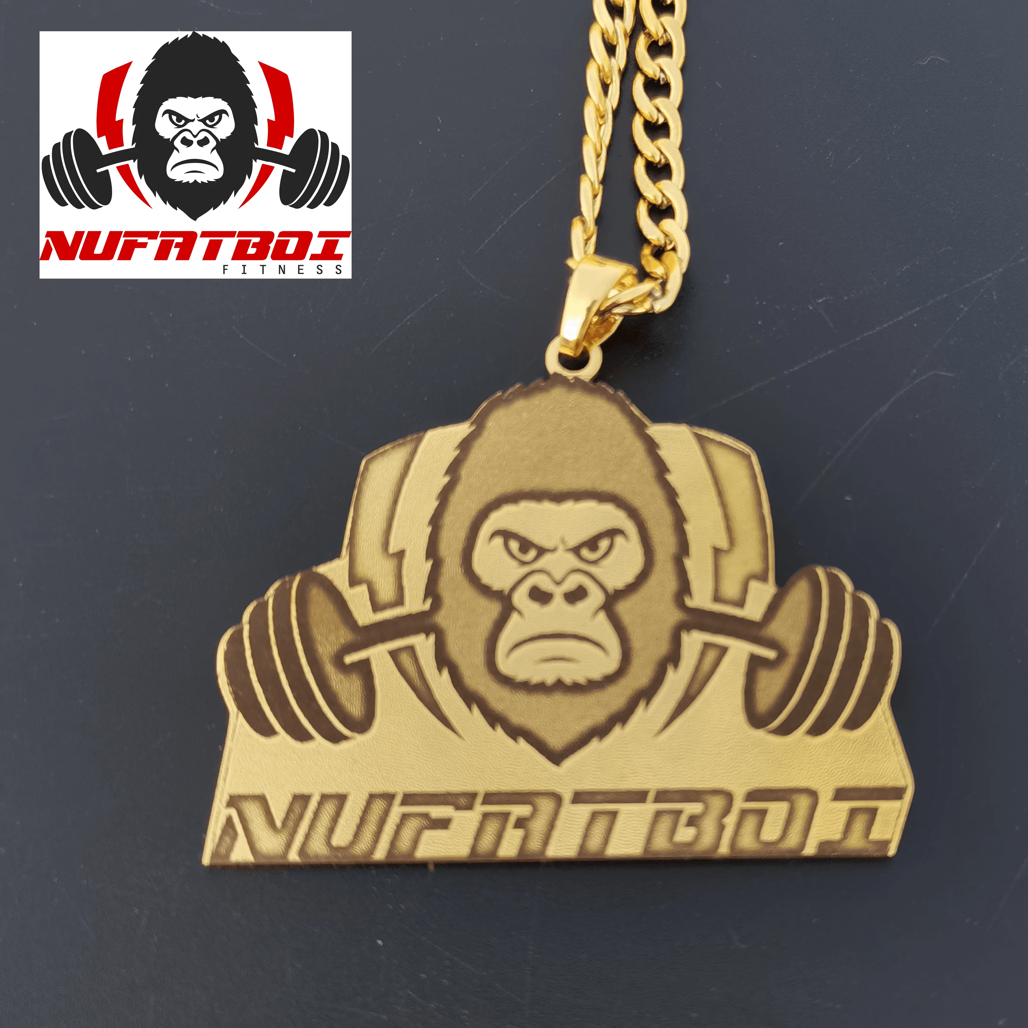 Custom Logo Engraved Photo Pendant Necklace - Image 19