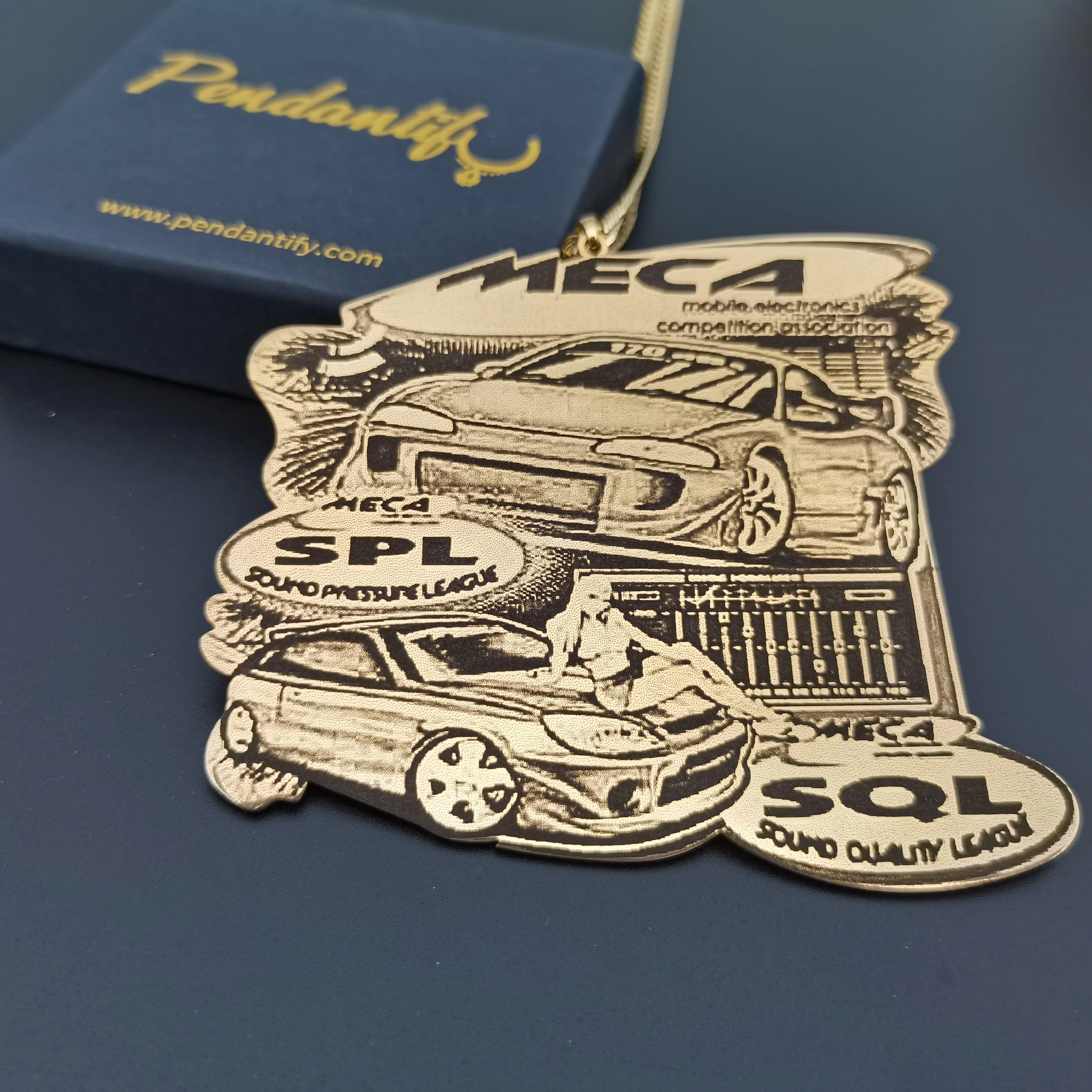 Custom Logo Engraved Photo Pendant Necklace - Image 21