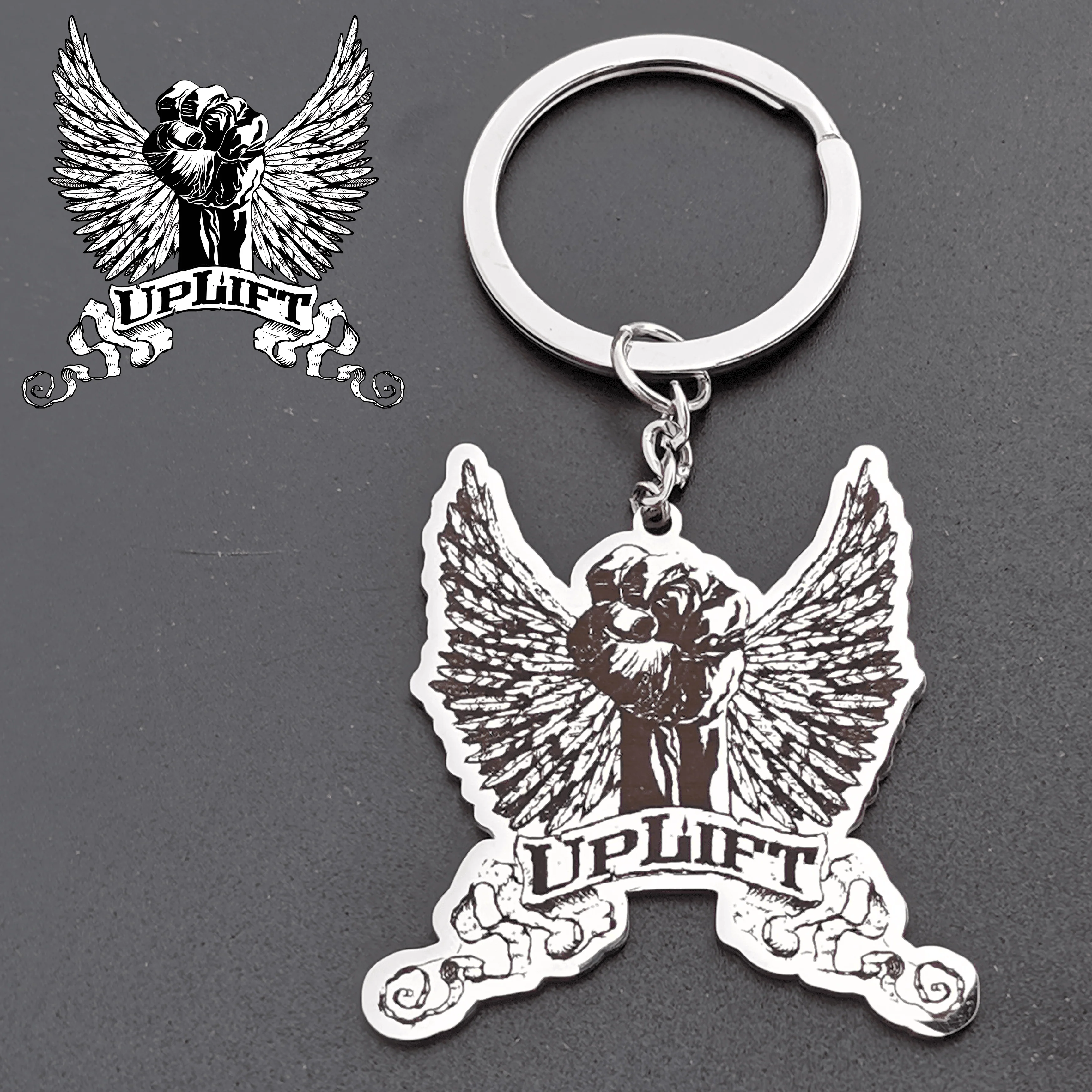 Logo Engraved Photo Keychain - Image 6