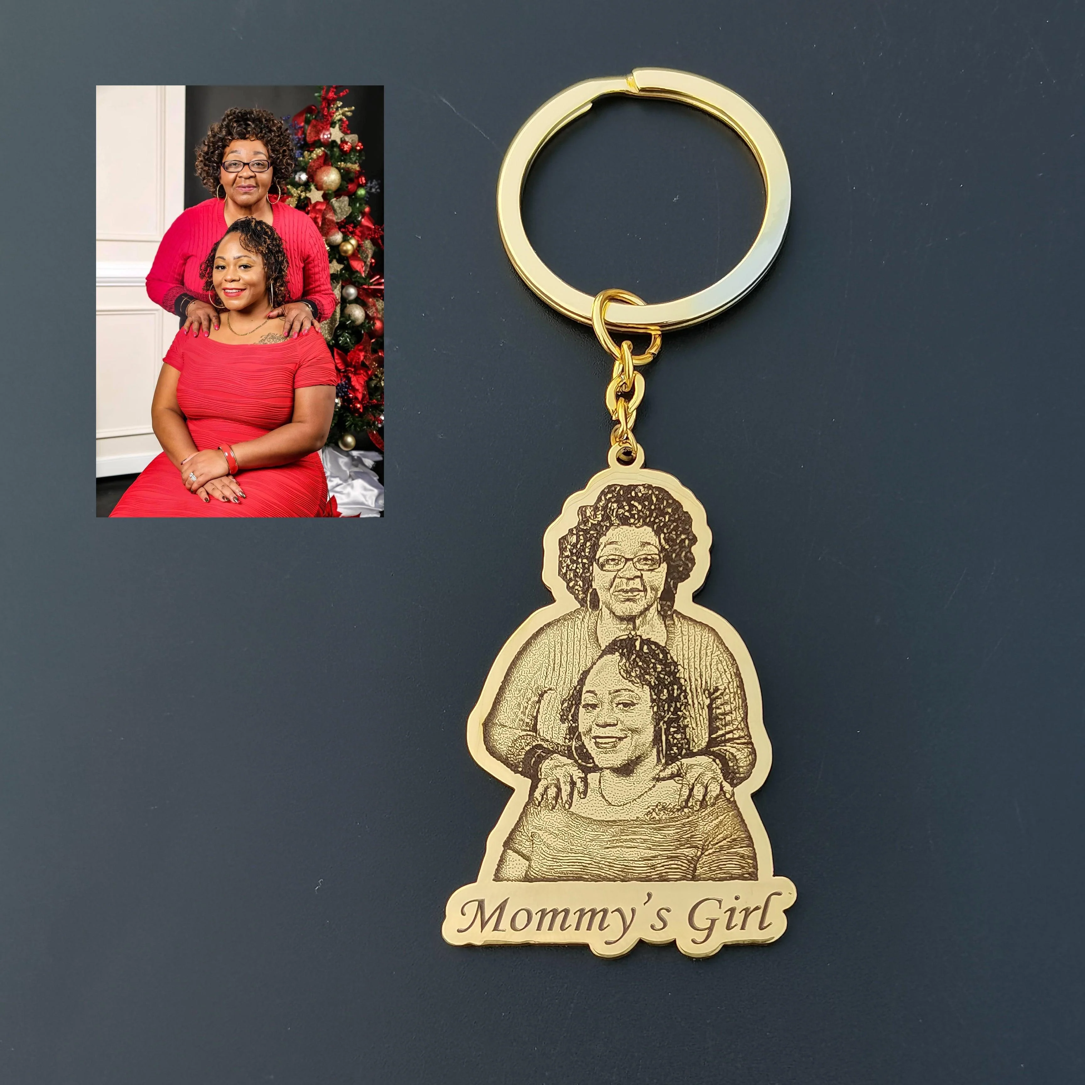 Custom Photo Engraved Keychain - Image 14