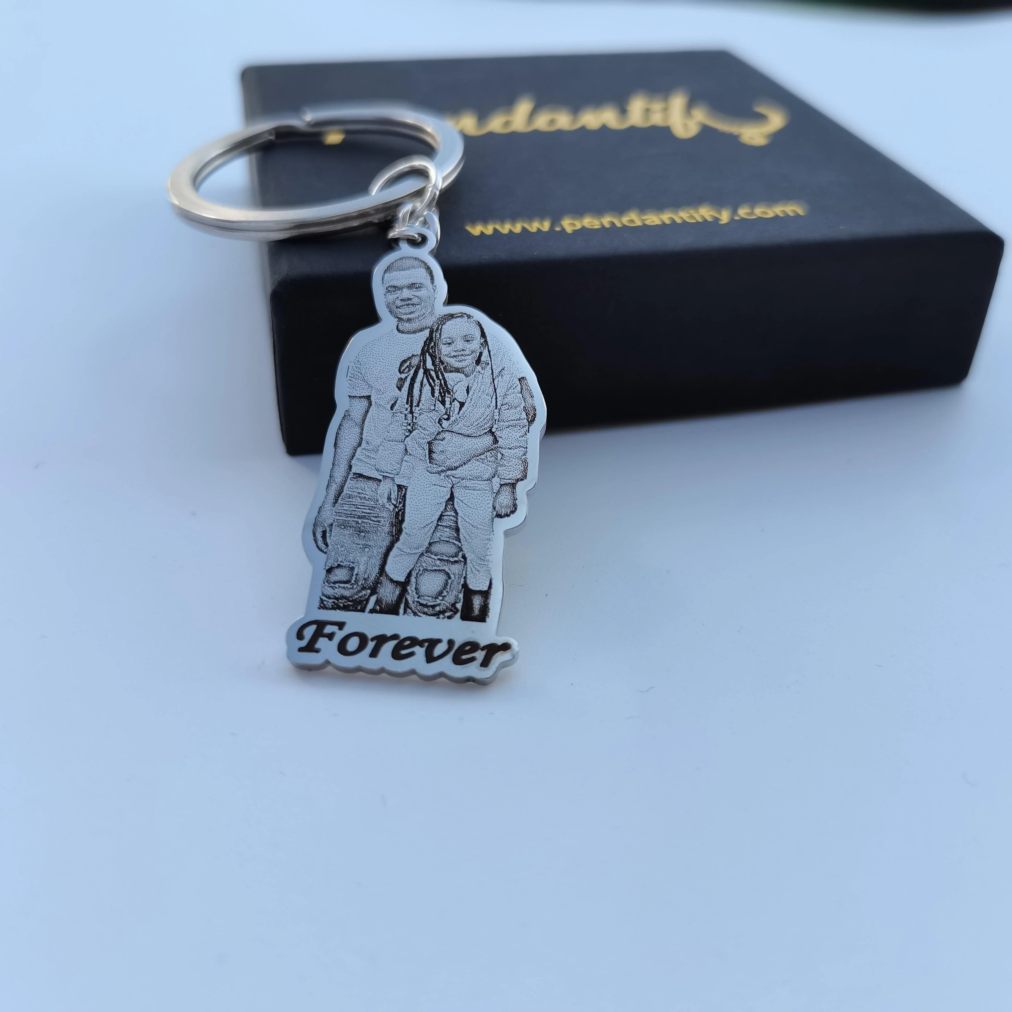 Custom Photo Engraved Keychain - Image 26