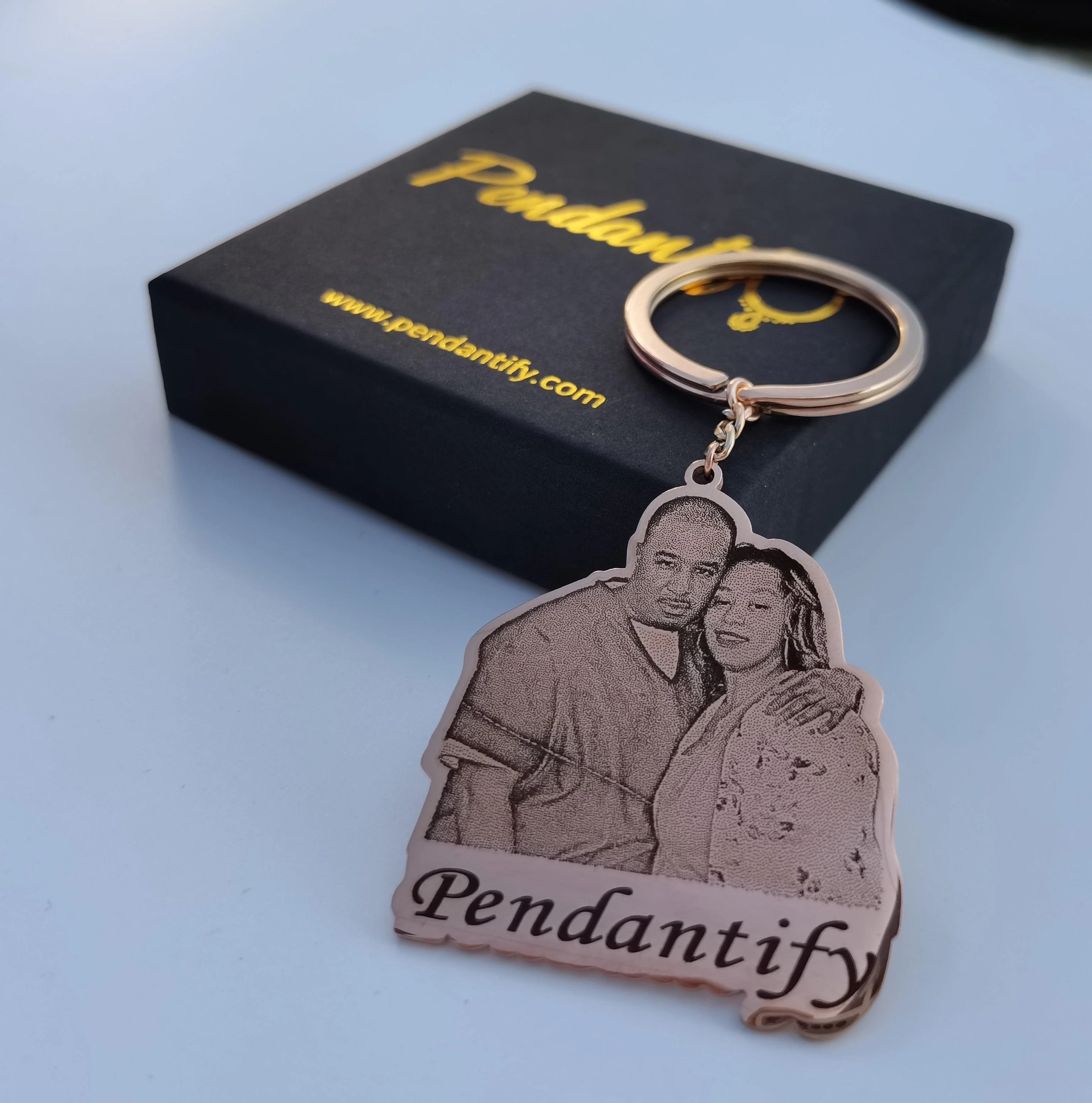 Custom Photo Engraved Keychain - Image 27