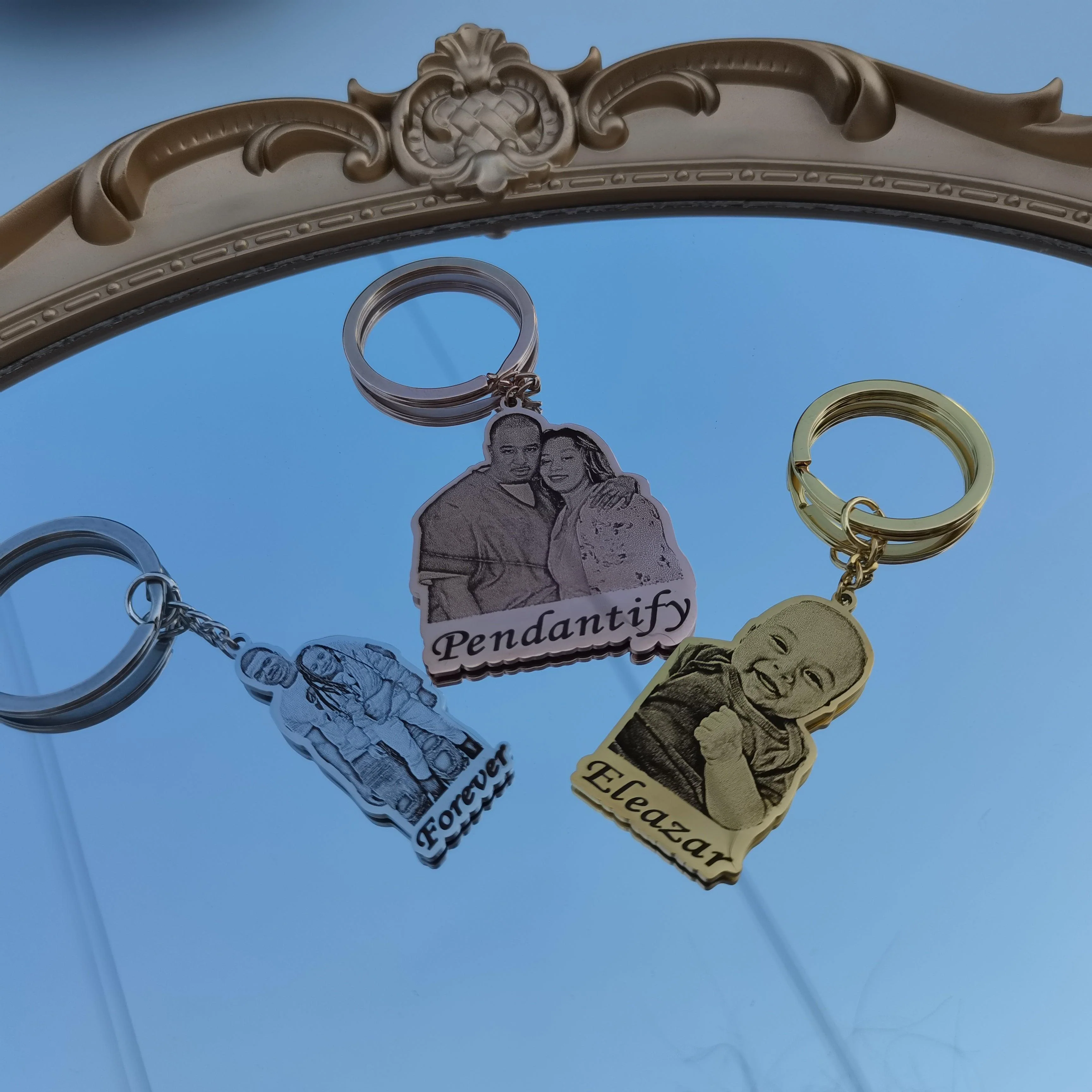Custom Photo Engraved Keychain - Image 31