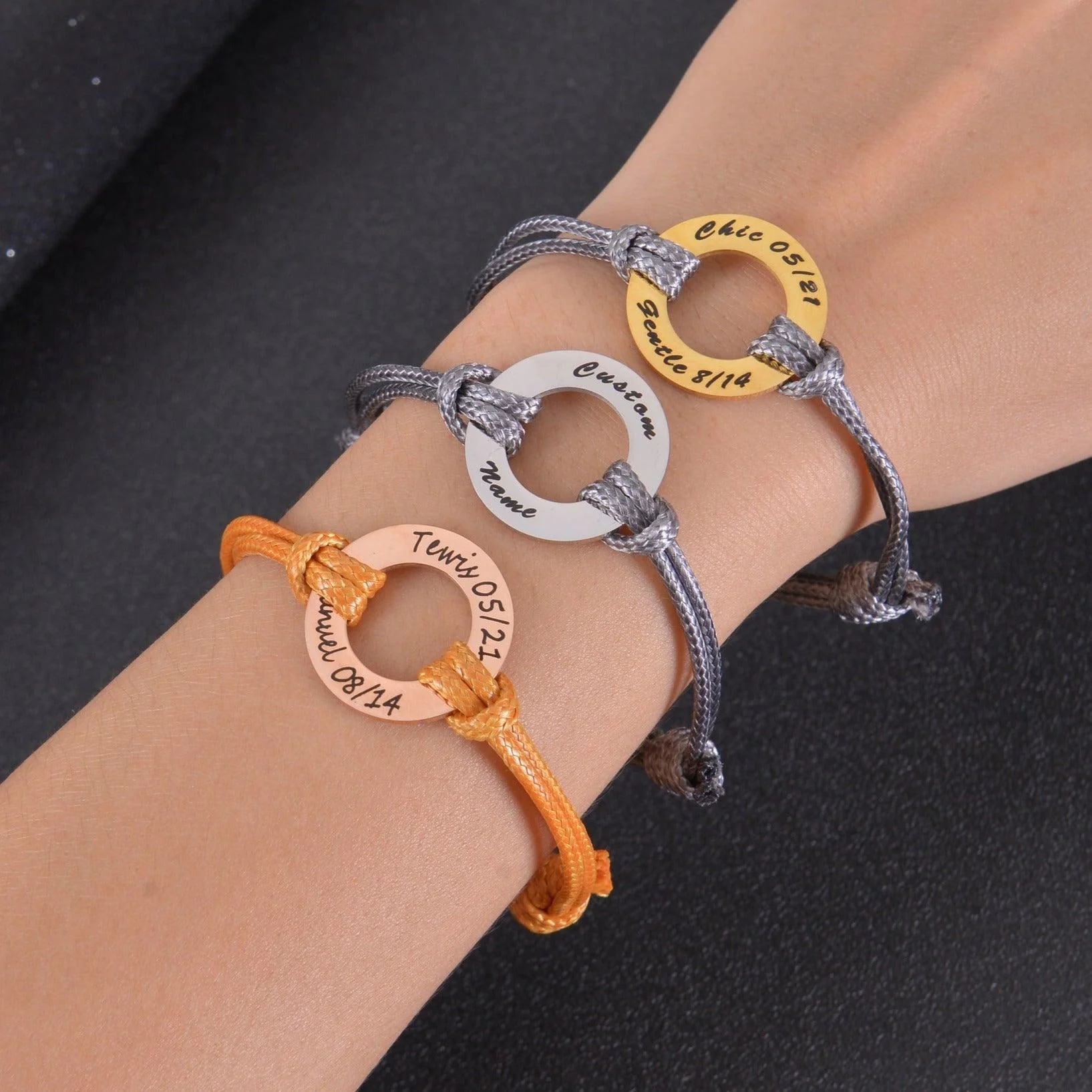 Halo Circle Bracelets - Image 11
