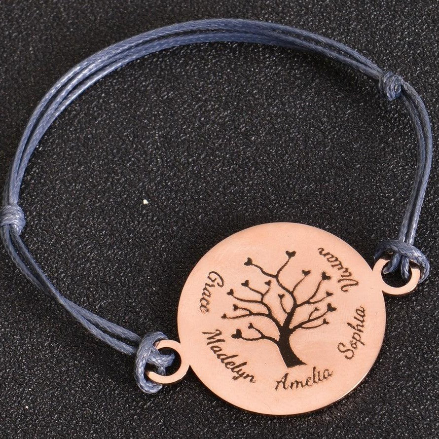 Family Tree Bracelet with Multiple Names - Image 3
