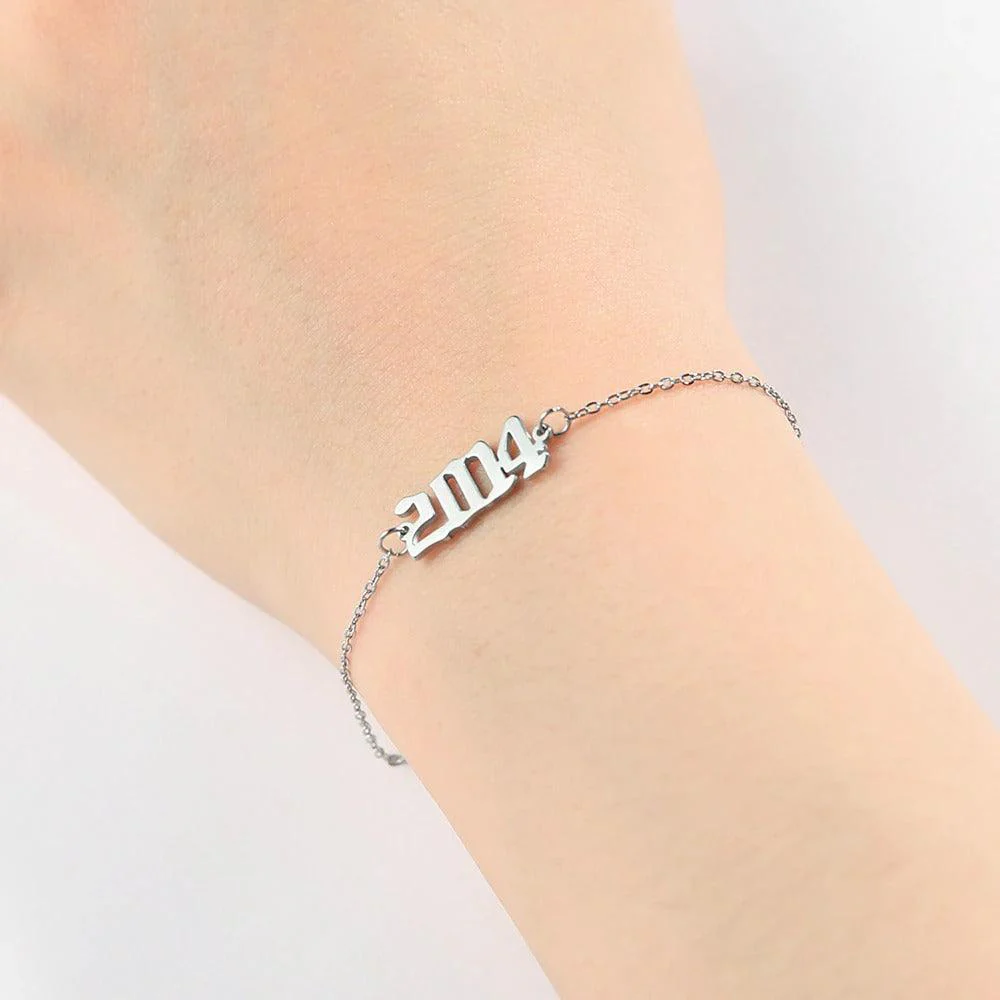 Personalized Birth Year Bracelets - Image 3
