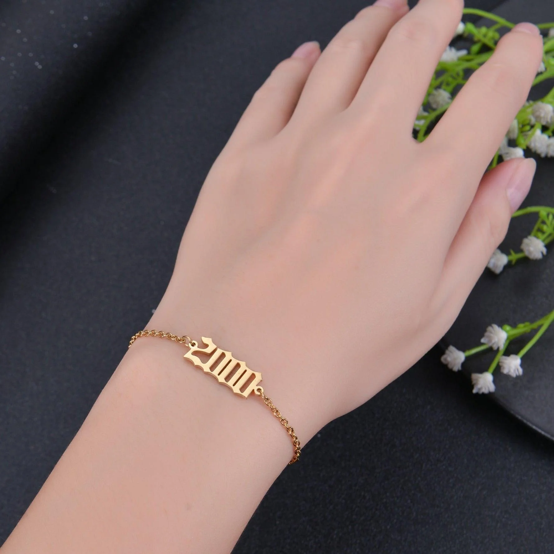 Personalized Birth Year Bracelets - Image 9
