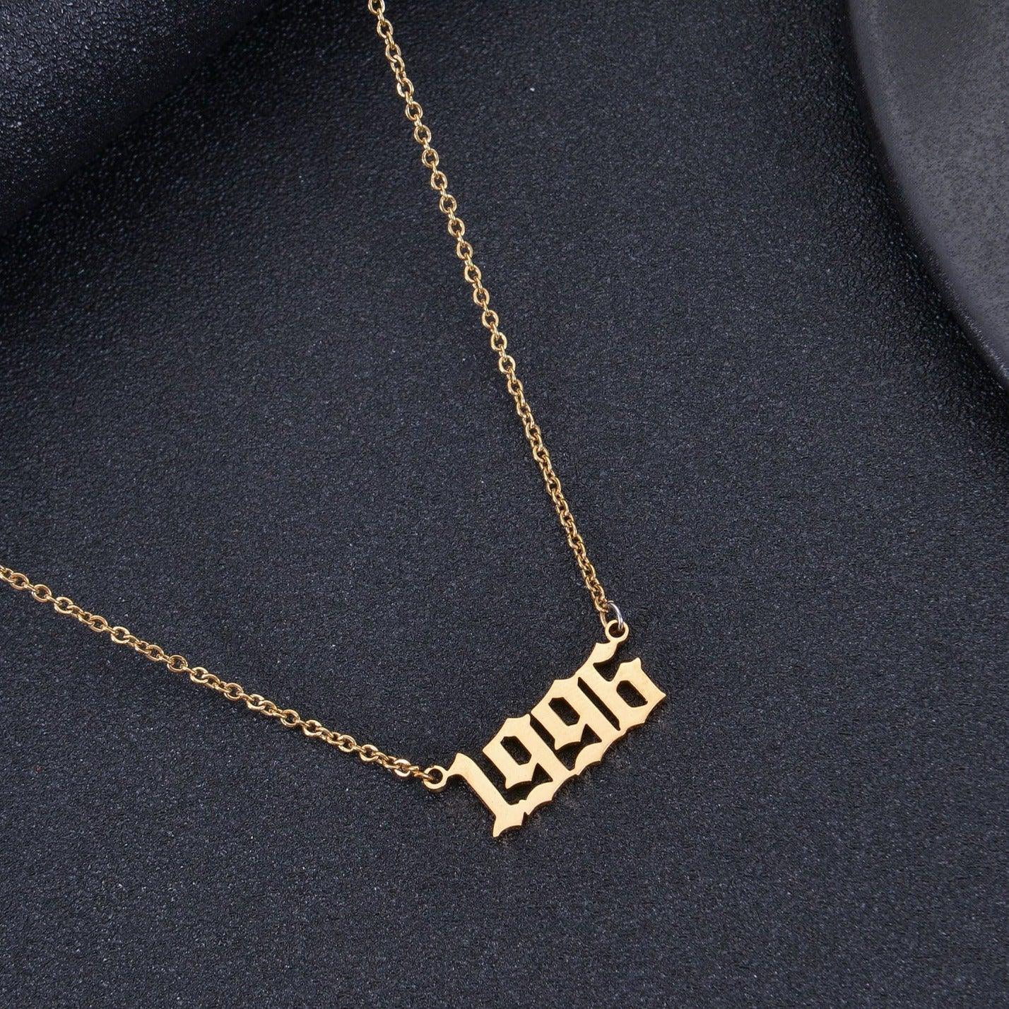 Personalized Birth Year Necklace - Image 6