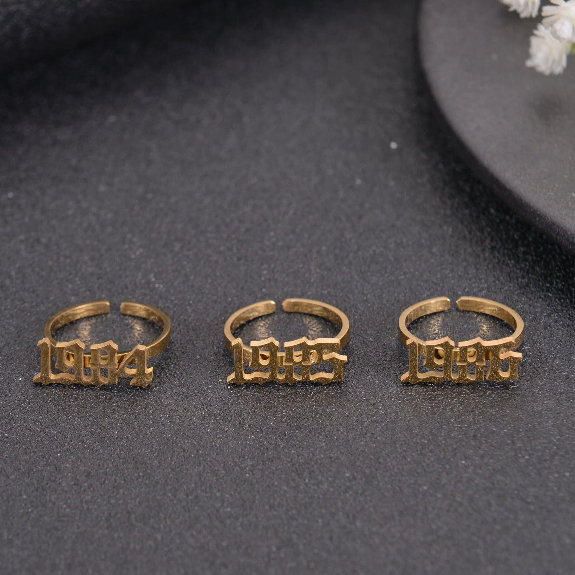 Personalized Birth Year Ring - Image 6