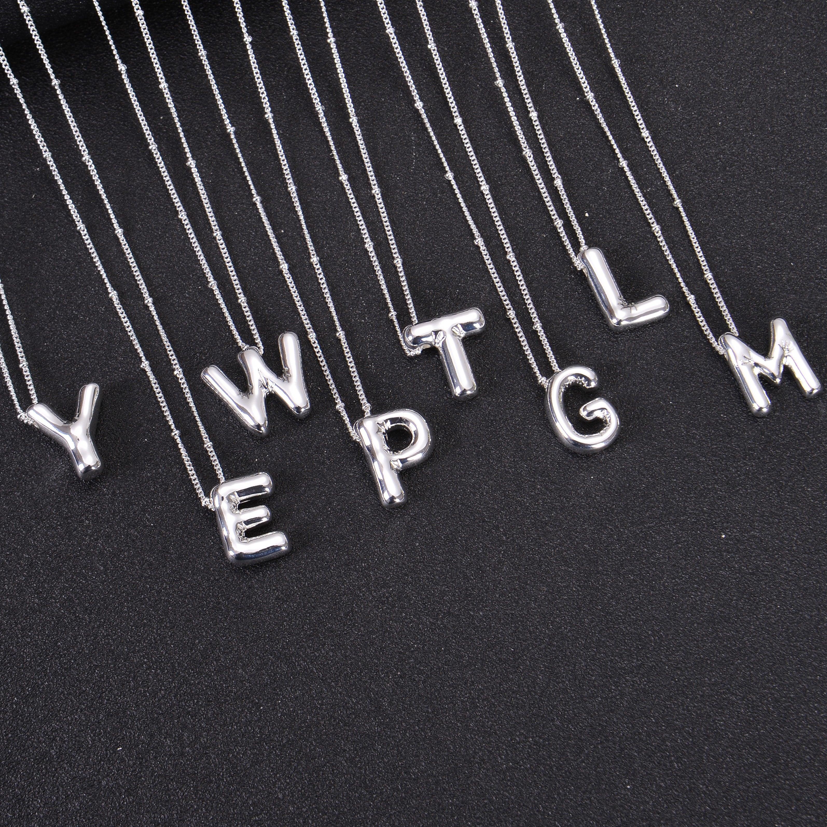 Personalized Bold Initial Necklace - Image 12