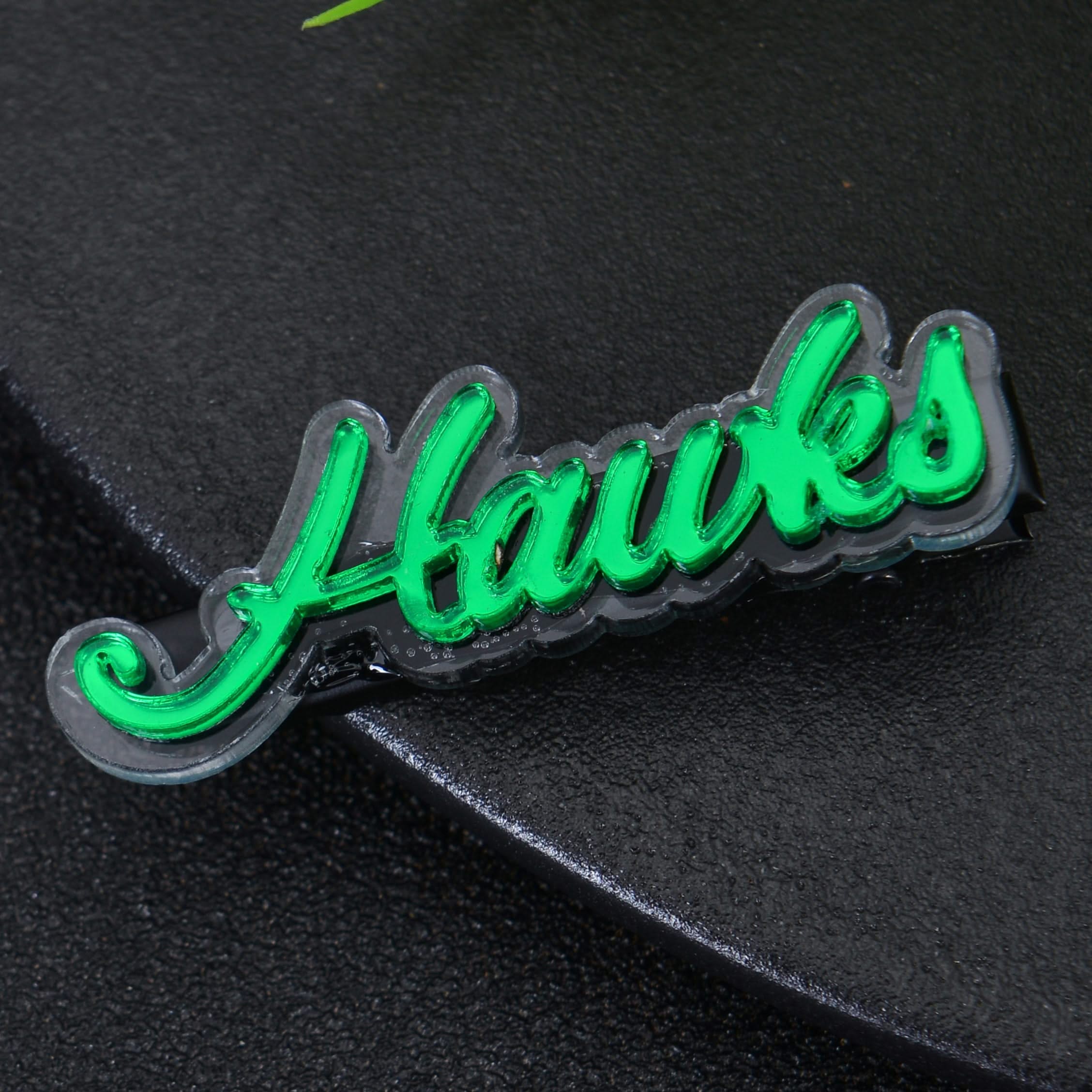 Personalized Colorful Acrylic Name Hairpin - Image 4