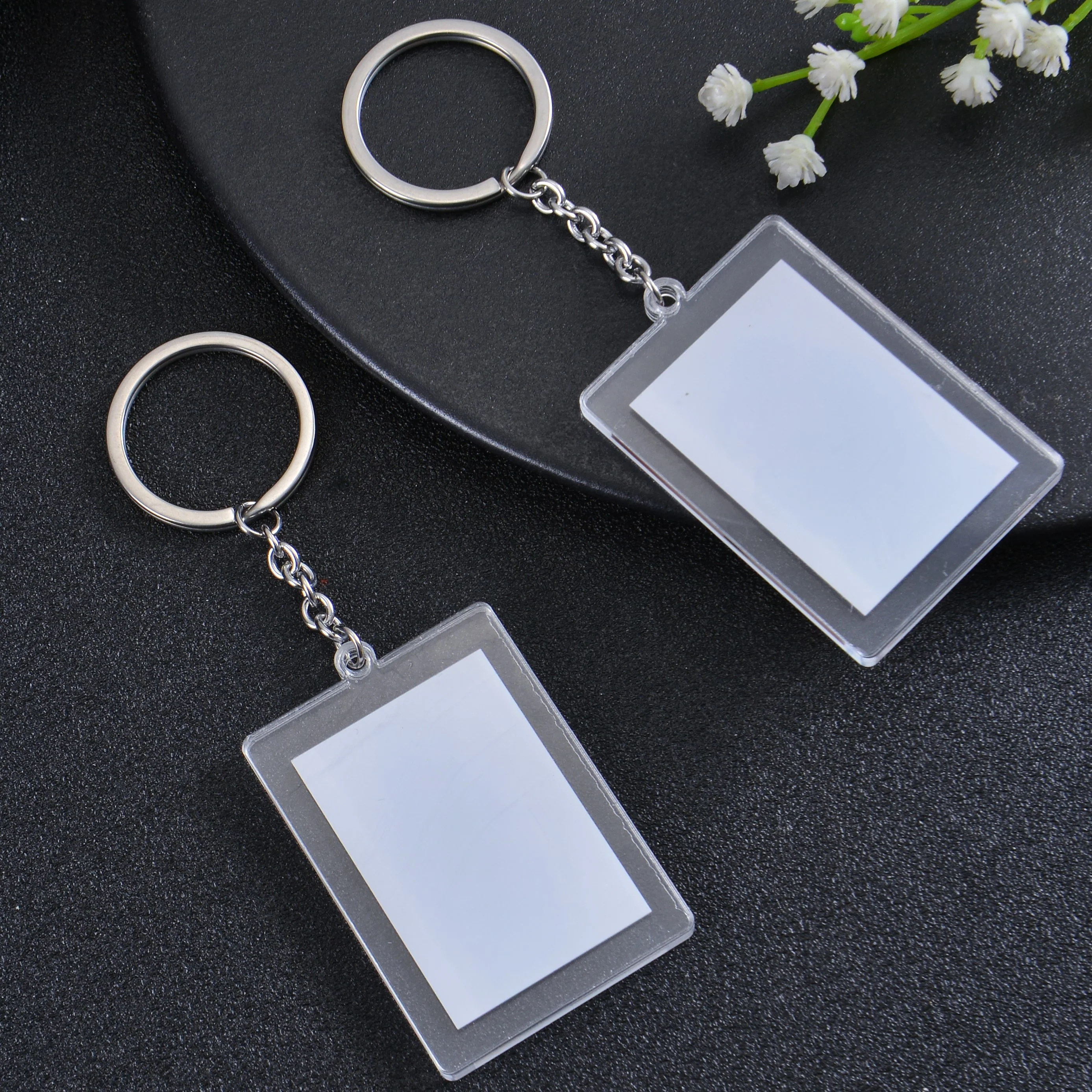 Personalized Colorful Photo Acrylic Keychain - Image 7