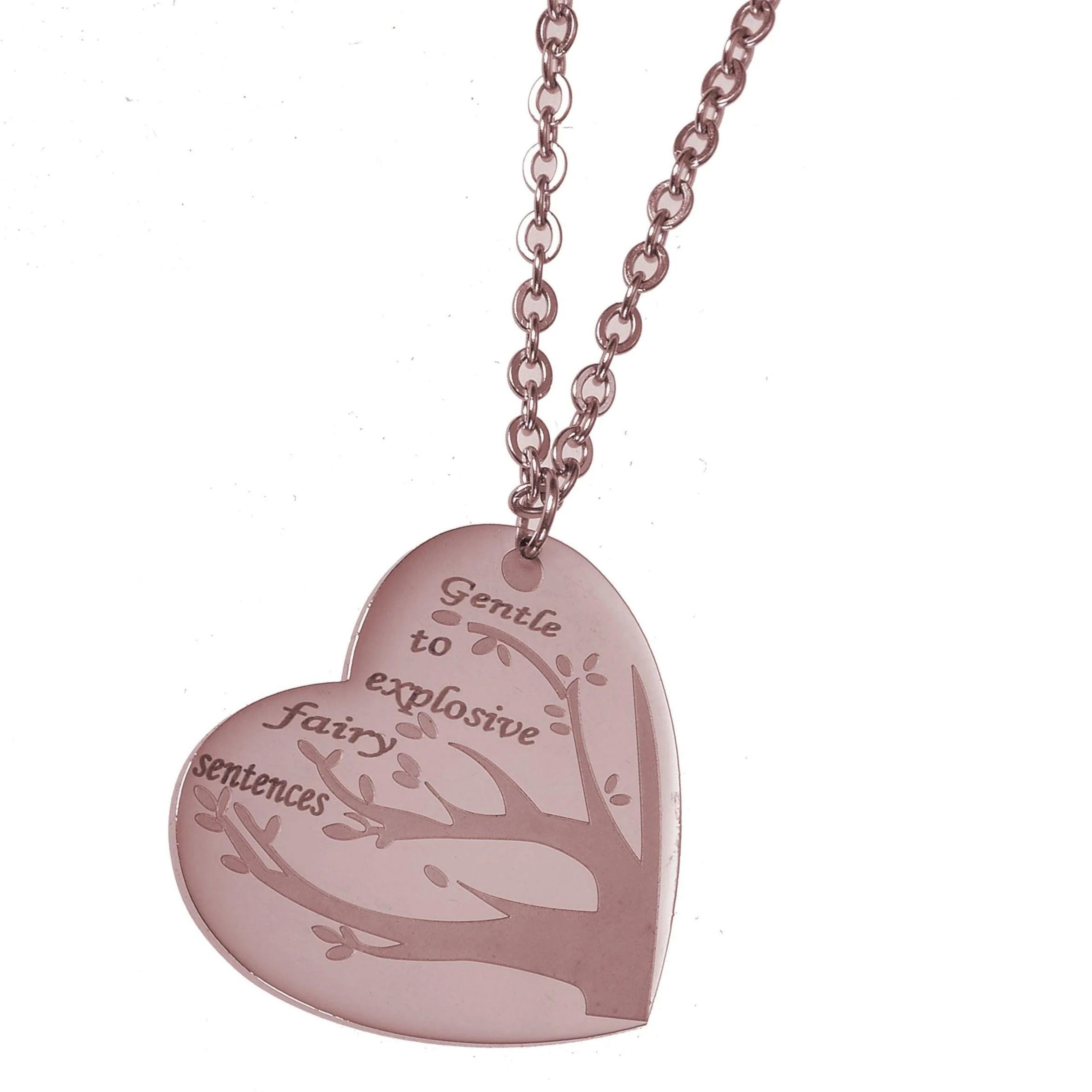 Heart Shaped Family Tree Pendant with Multiple Names - Image 3