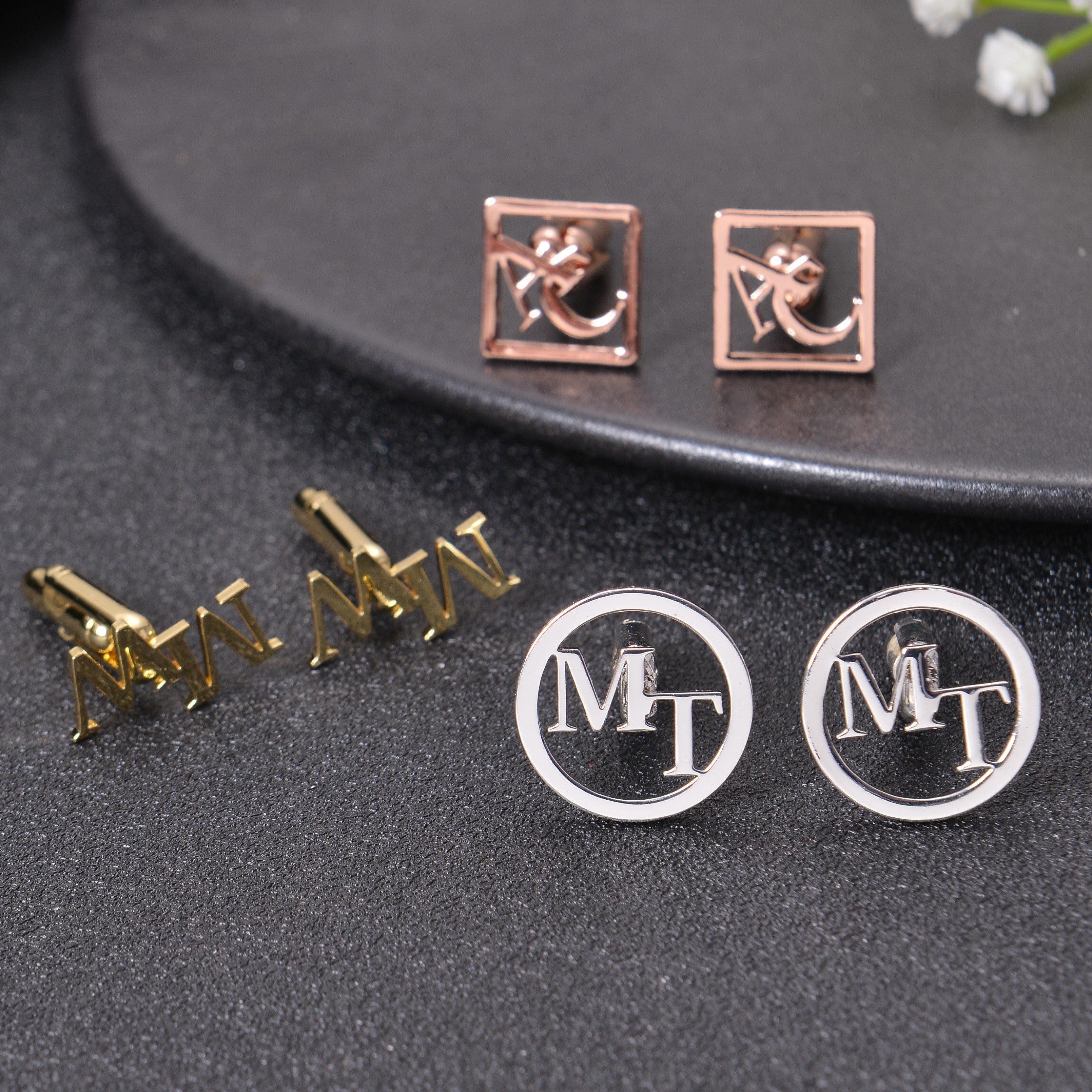 Personalized Initial Cufflink - Image 2