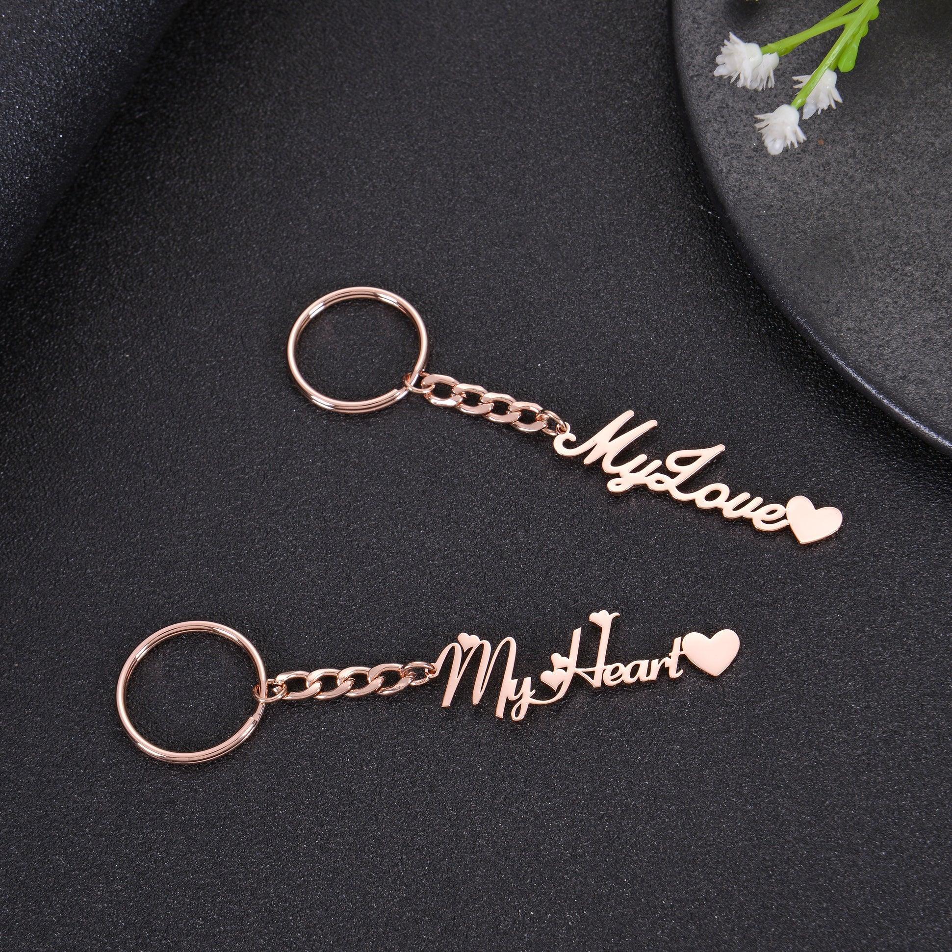 Personalized Name Keychain In Multiple Fonts - Image 6