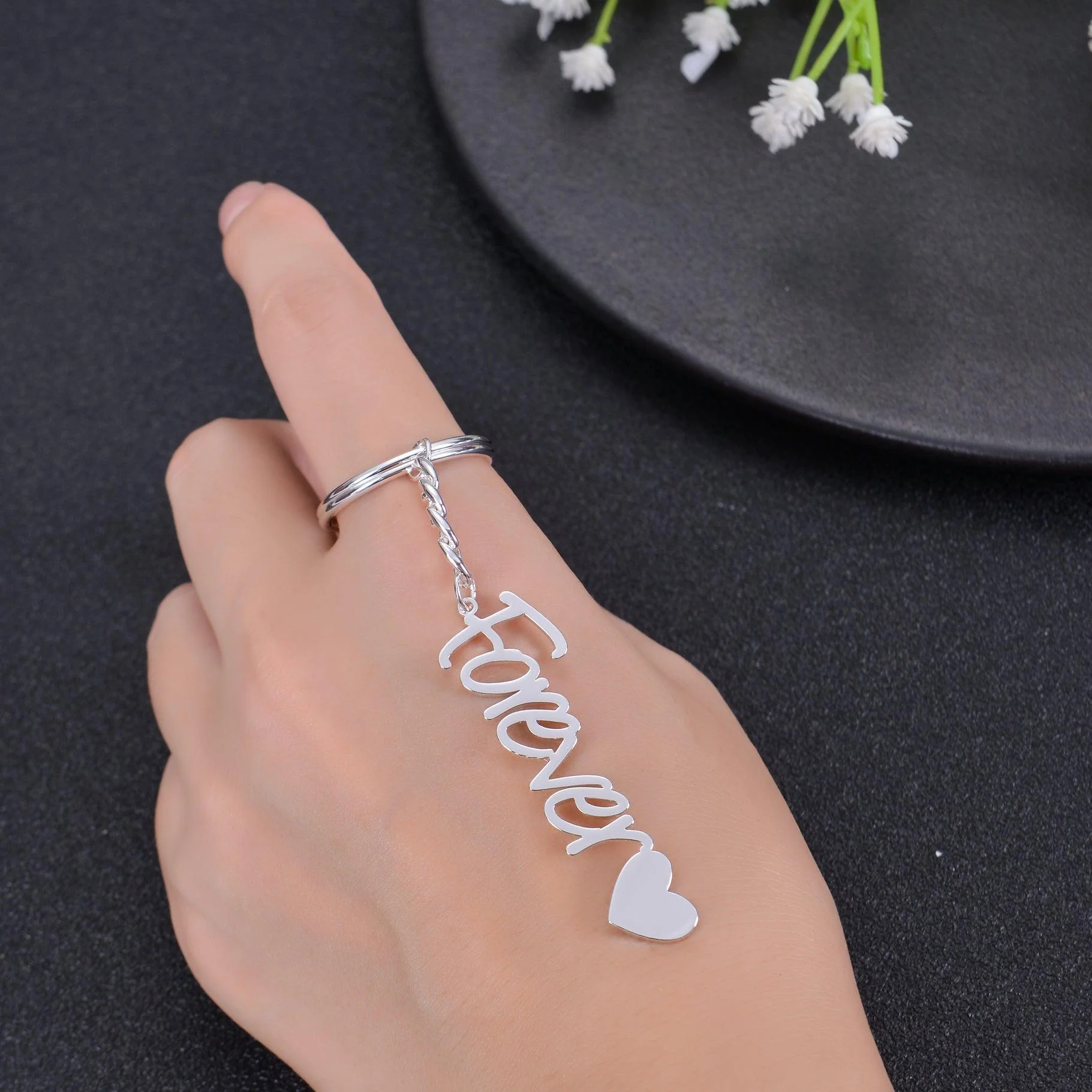 Personalized Name Keychain In Multiple Fonts - Image 7