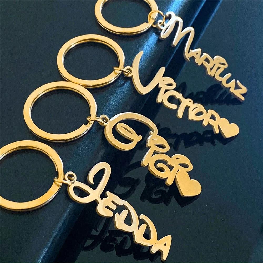 Personalized Name Keychain In Multiple Fonts - Image 8
