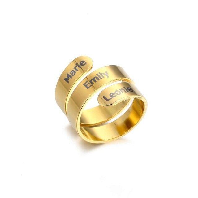 Personalized Name Ring In Multiple Styles - Image 17