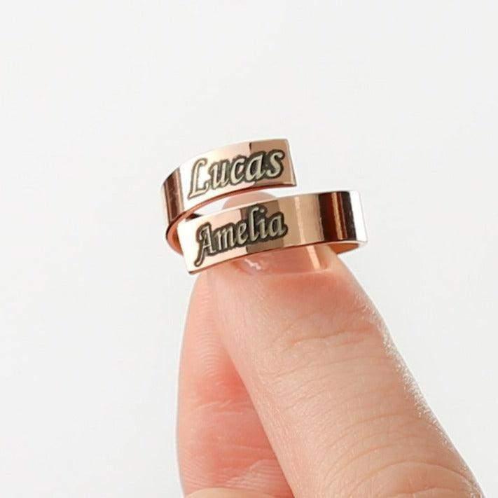 Personalized Name Ring In Multiple Styles - Image 18
