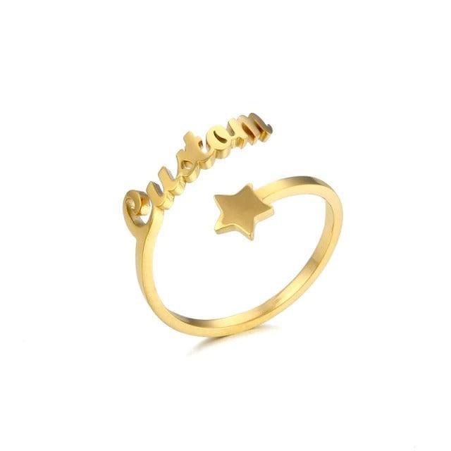Personalized Name Ring In Multiple Styles - Image 3