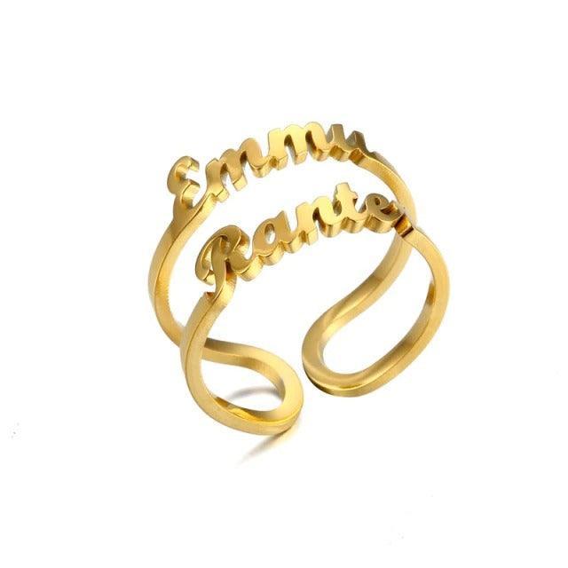 Personalized Name Ring In Multiple Styles - Image 5
