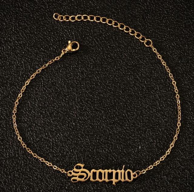 Zodiac Sign Ankle Bracelet - Image 11