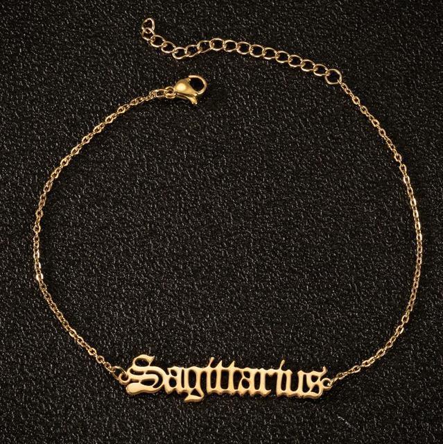 Zodiac Sign Ankle Bracelet - Image 12