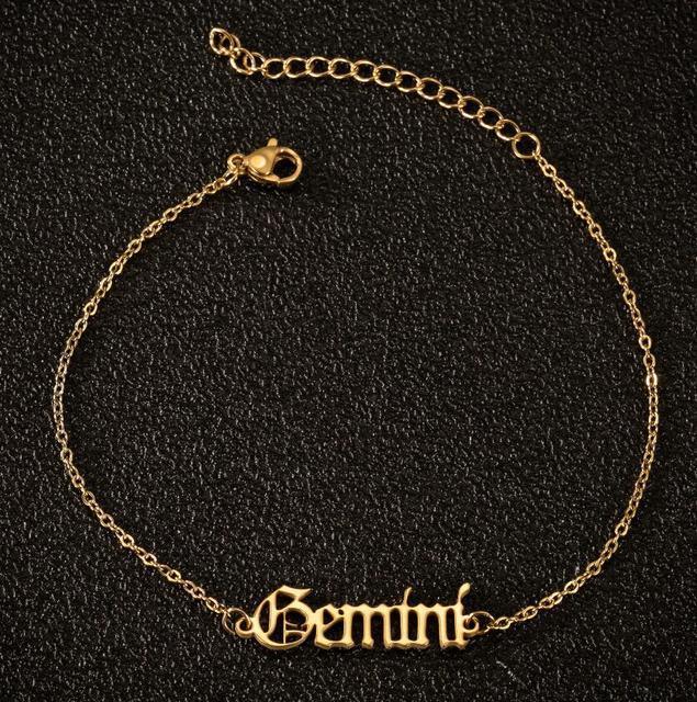 Zodiac Sign Ankle Bracelet - Image 6