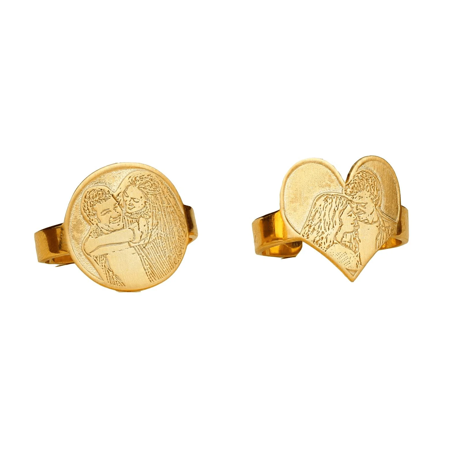 Photo Ring in 14K Gold & 925 Sterling Silver - Image 5