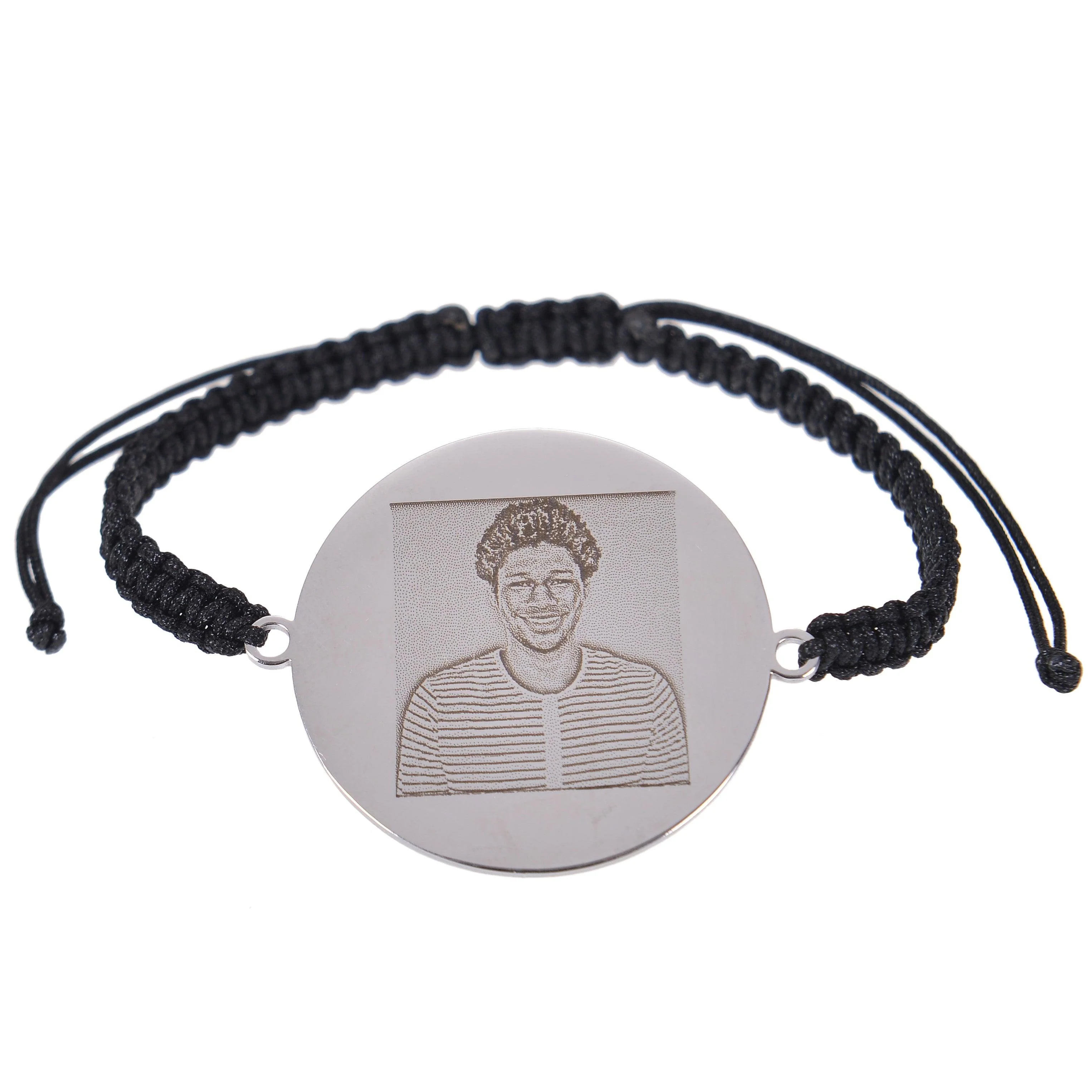 Unisex Photo Bracelets Circle Chain Link - Image 4