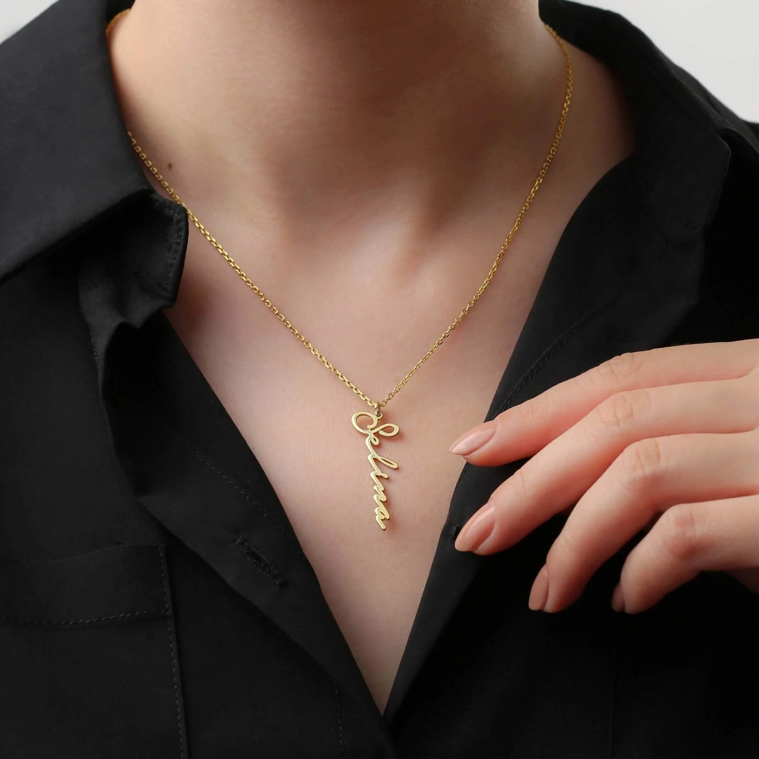 Signature Name Necklace - Image 3